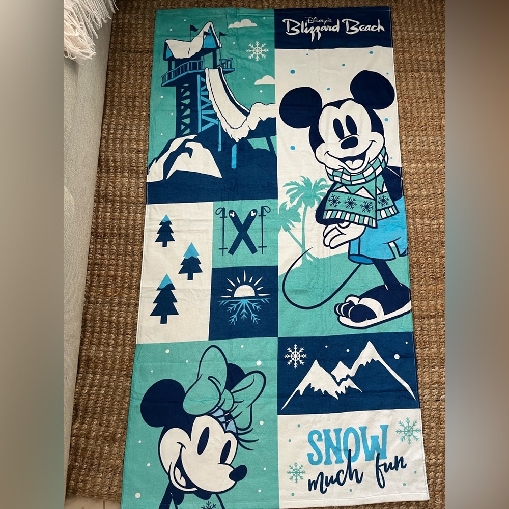 Disney Water Park Blizzard Beach Towel Set
